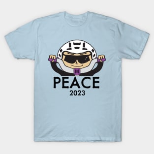 Peace 2023 Biker T-Shirt